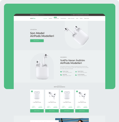 E-Ticaret UI/UX Design