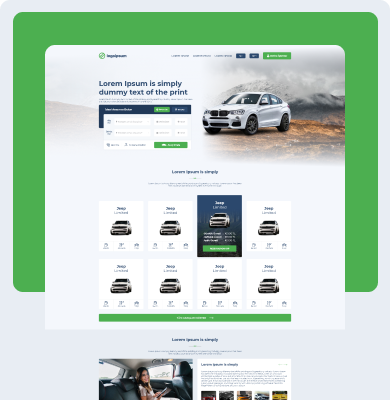 ent a Car UI/UX Design